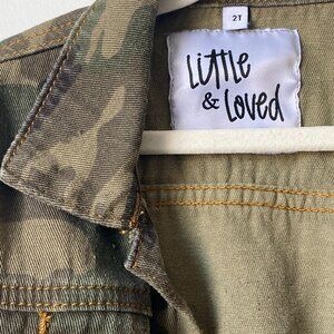 Little & Loved 2T Camo Jacket